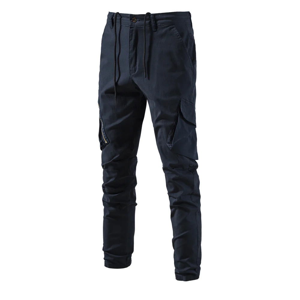AIOPESON Men's Cargo Pants Multiple Pockets Tacitcal Trousers for Men High Quality Casual Joggers Trousers Men New Spring