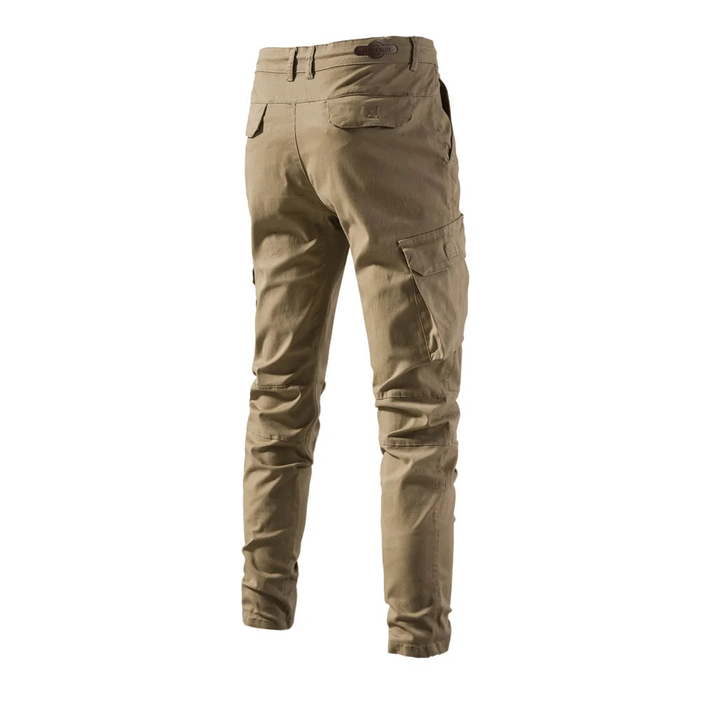 AIOPESON Men's Cargo Pants Multiple Pockets Tacitcal Trousers for Men High Quality Casual Joggers Trousers Men New Spring